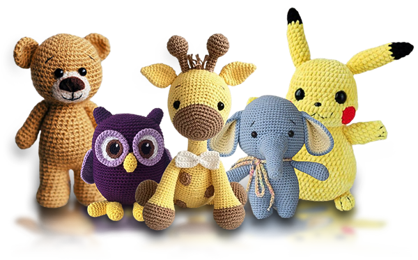 Amigurumi animais
